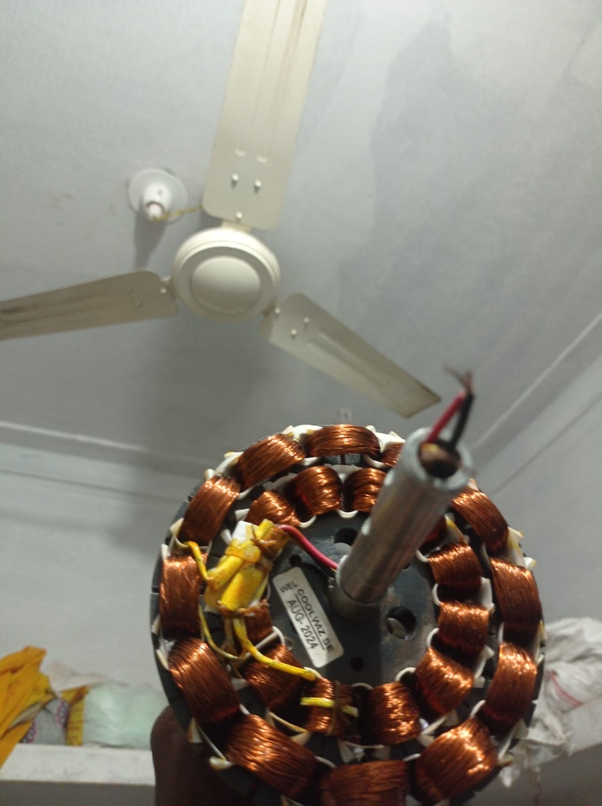 Remanufactured Stator with Insulated Leads